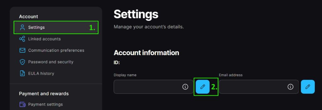 comment changer son pseudo fortnite sur PC