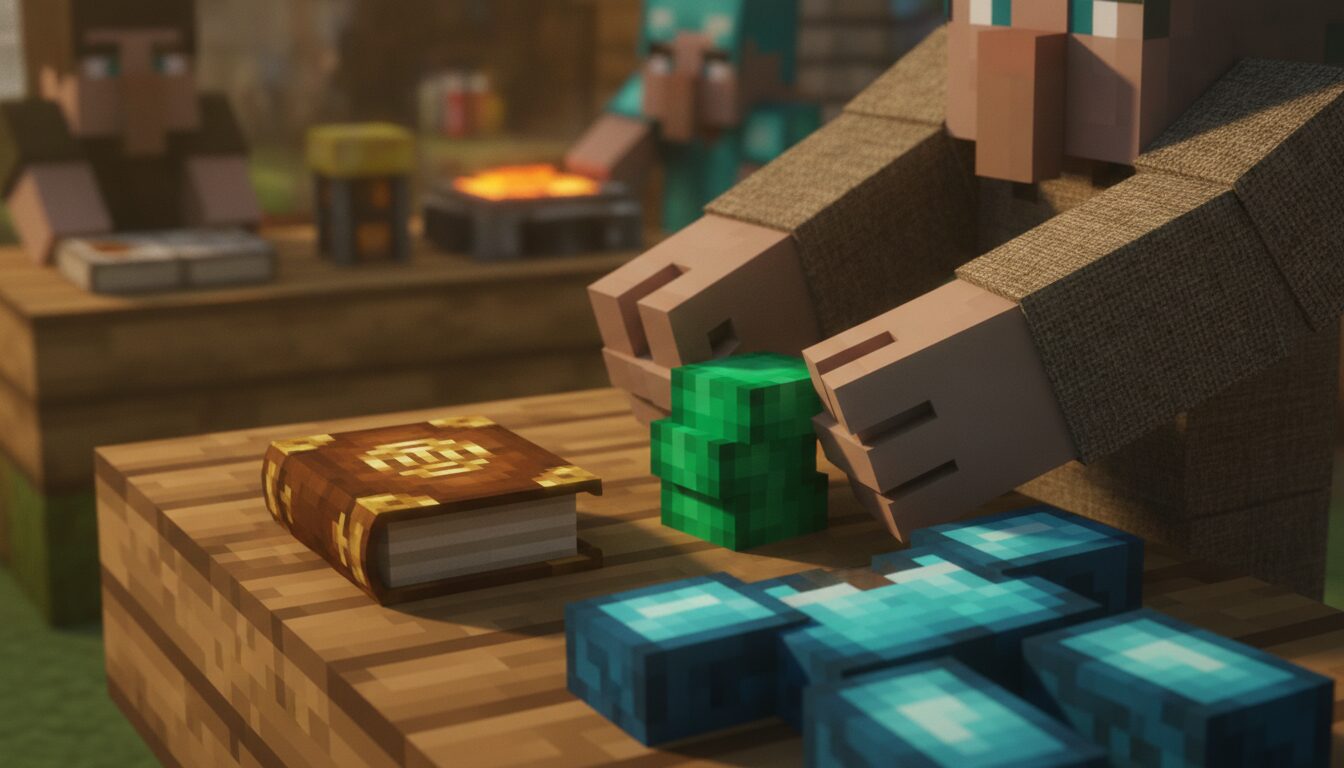 Métiers des villageois Minecraft : Guide complet pour l'économie du jeu