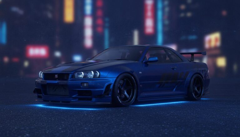 Need for Speed: Underground 2 Nissan Skyline GT-R R34 customization