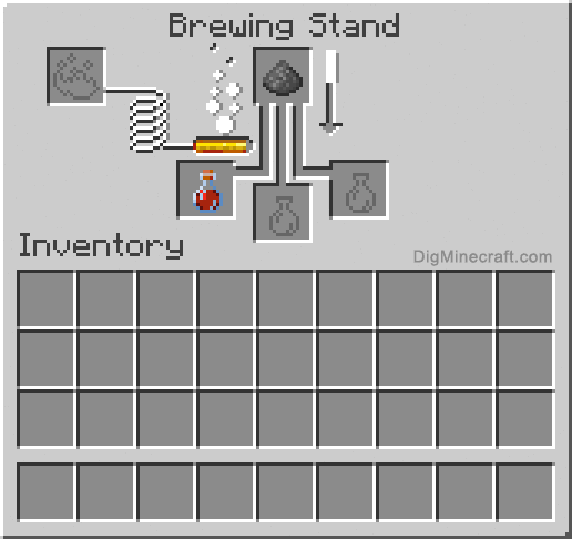 Craft potion de soin jetable