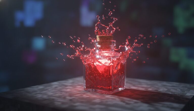 Guide pour la Potion de soin jetable Minecraft