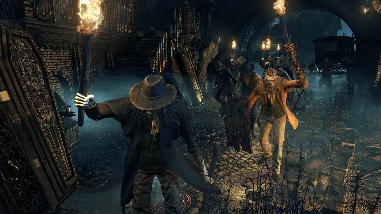 Bloodborne, combat contre Père Gascoigne