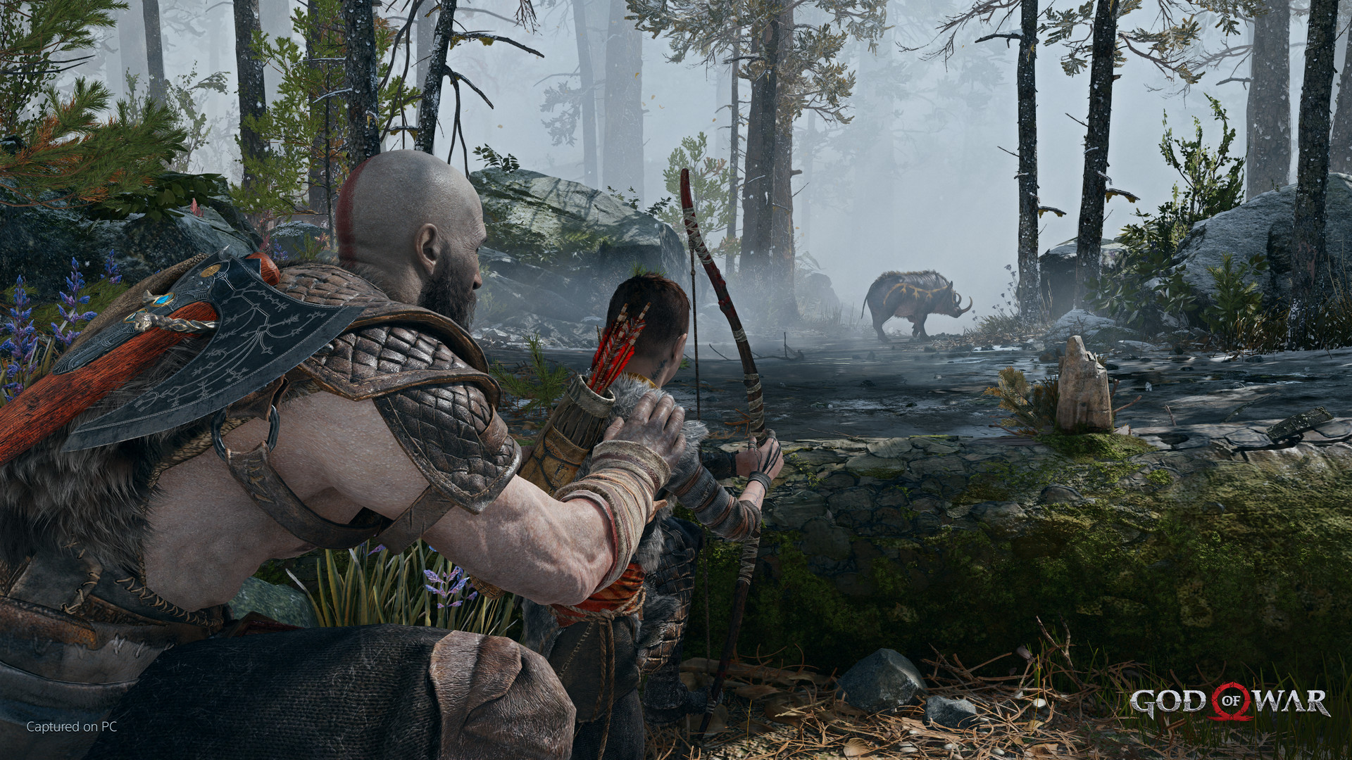 God of War, Kratos et Atreus