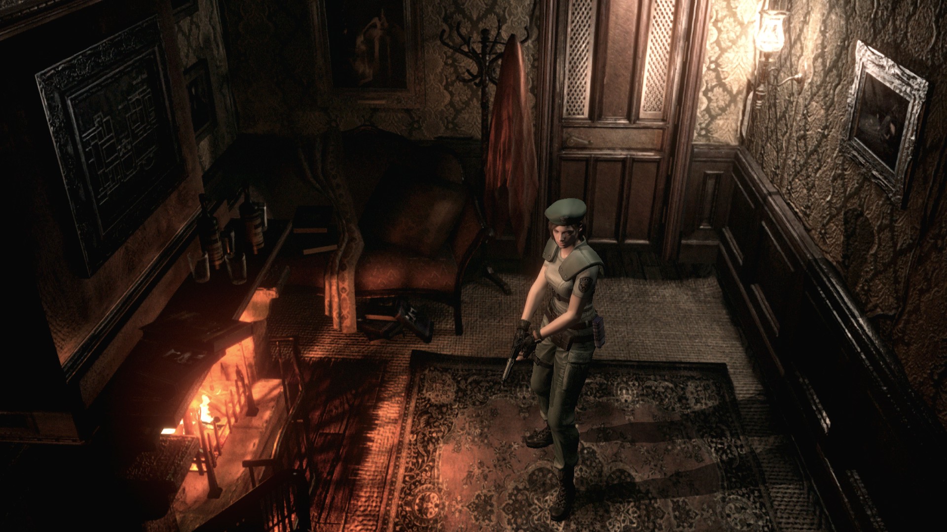 Resident Evil Rebirth, Jill Valentine dans le manoir
