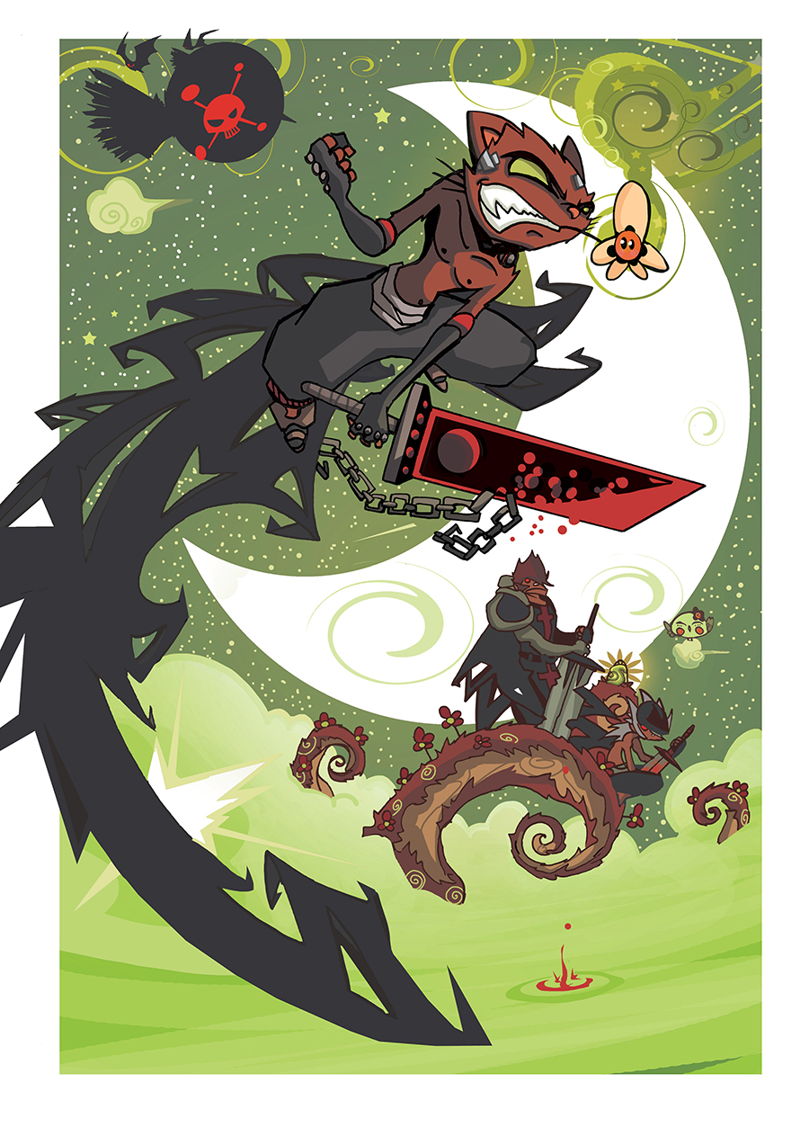 Sam Sagaz Dofus, artwork officiel