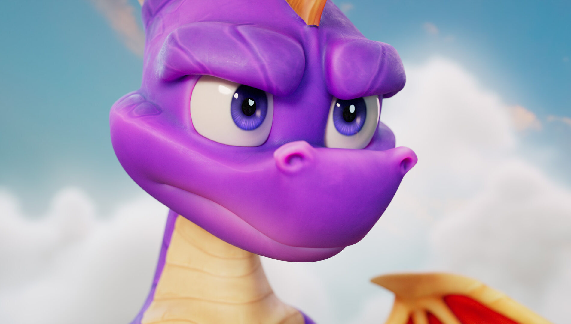 Spyro A Realm Beyond, portrait du dragon