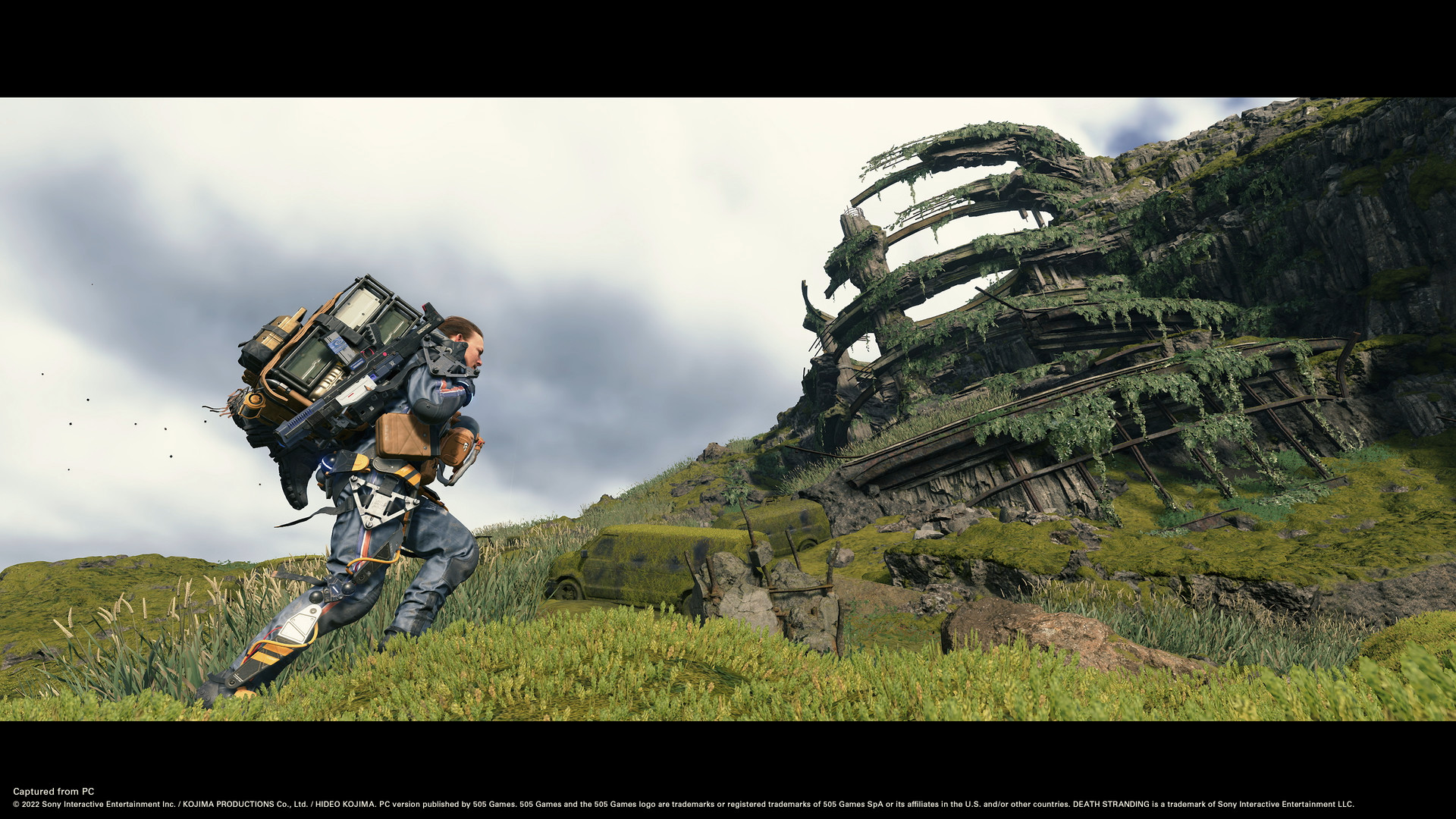 Death Stranding, Sam Porter dans le paysage
