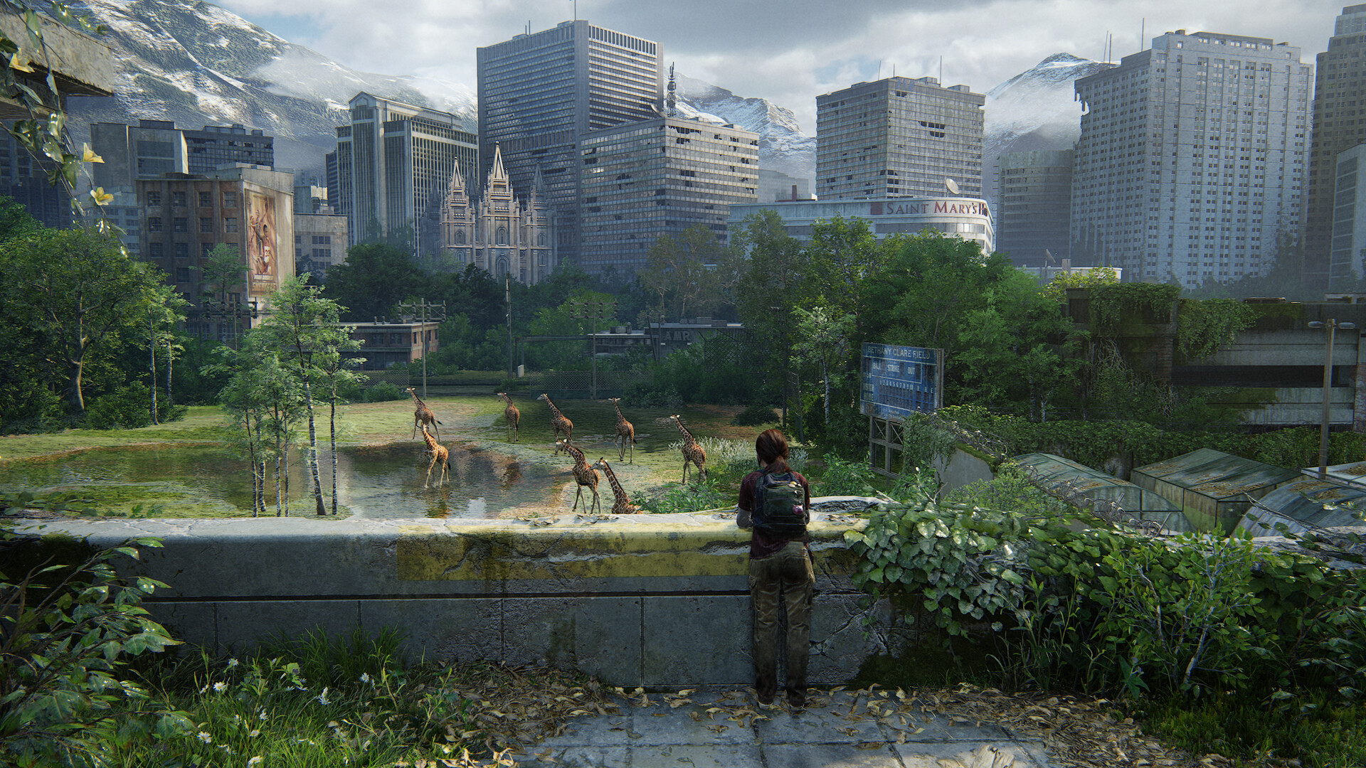 The Last of Us Remastered, Ellie girafes Salt Lake City