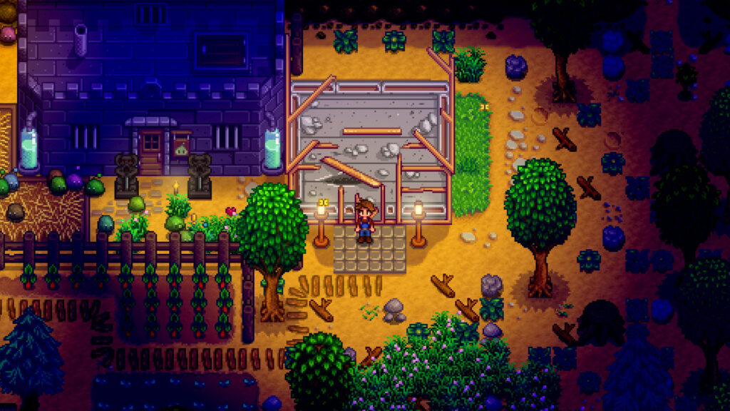 Déplacer les bâtiments Stardew Valley, chantier