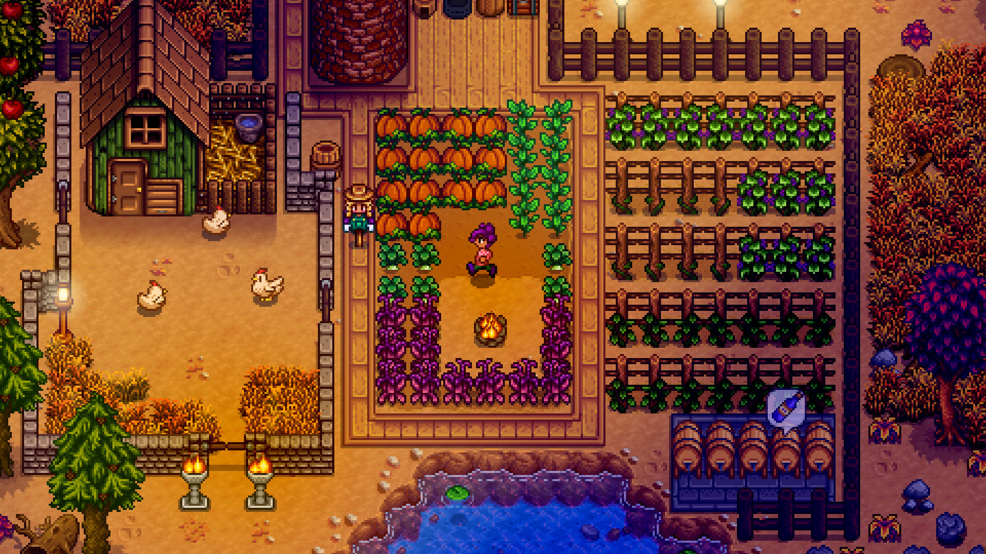 Déshydrateur Stardew Valley, ferme