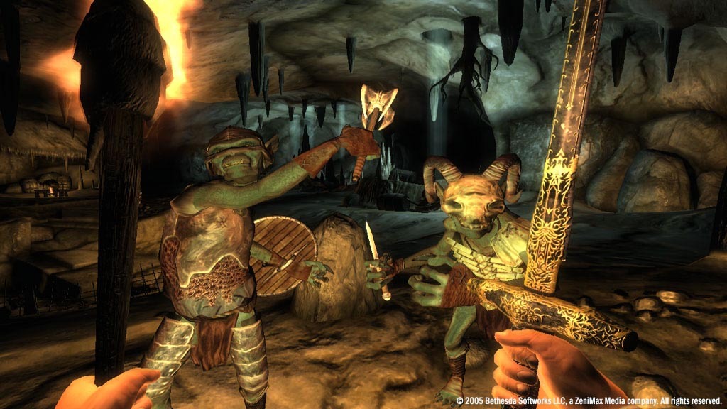 Less Annoying Magic Experience Oblivion, combat