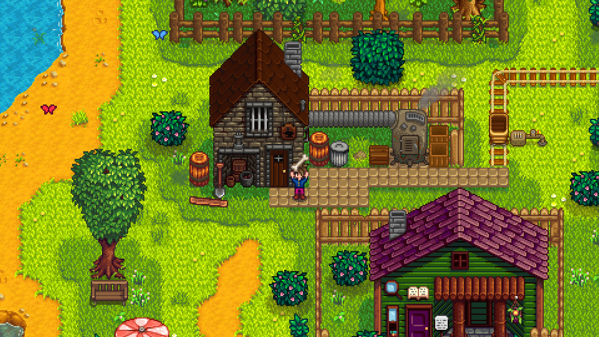Tonneau Stardew Valley, atelier